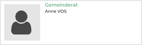 Gemeinderat Anne VOS